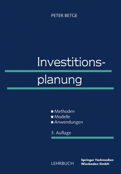 Produktbild: Investitionsplanung