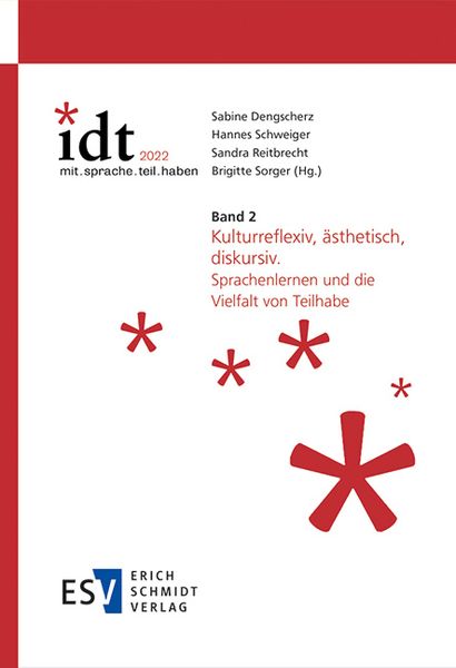 Produktbild: IDT 2022: *mit.sprache.teil.haben - - Band 2: Kulturreflexiv, &auml;sthetisch, diskursiv
