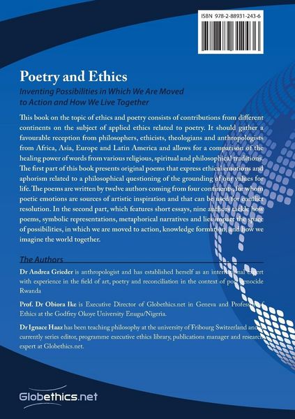 Produktbild: Poetry and Ethics