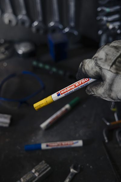 Produktbild: EDDING&reg; Lack Marker 8750 Industry, rot