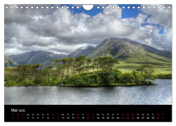 Produktbild: Irland - Rauhe K&uuml;ste und Wilde Natur (Wandkalender 2026 DIN A4 quer), CALVENDO Monatskalender