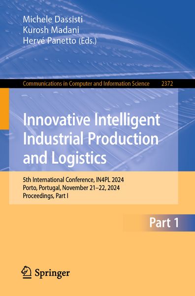 Produktbild: Innovative Intelligent Industrial Production and Logistics