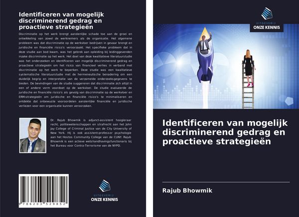 Produktbild: Identificeren van mogelijk discriminerend gedrag en proactieve strategie&euml;n