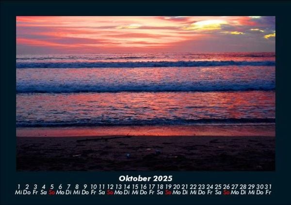 Produktbild: Bali 2025 Fotokalender DIN A5