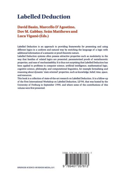 Produktbild: Labelled Deduction