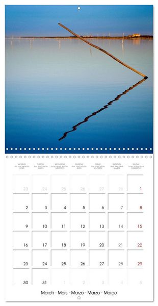 Produktbild: E&acute;tang de Thau en Me&acute;diterrane&acute;e (Calendrier mural carr&eacute; 2026 30x30 cm) Calendrier double avec une page pour vos prises de notes