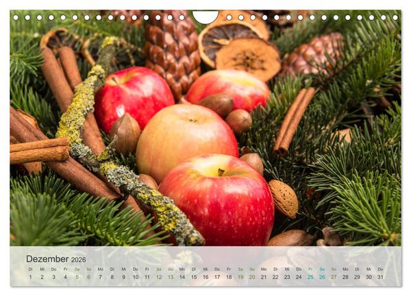 Produktbild: ApfelZEIT - Nat&uuml;rlich k&ouml;stlich (Wandkalender 2026 DIN A4 quer), CALVENDO Monatskalender