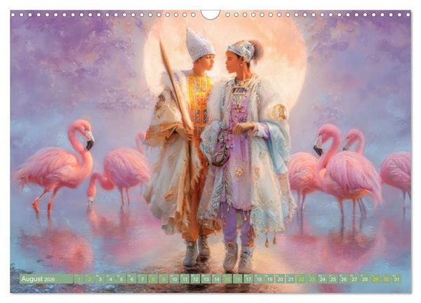 Produktbild: Imaginative Werke - Wunderbar m&auml;rchenhaft (Wandkalender 2026 DIN A3 quer), CALVENDO Monatskalender
