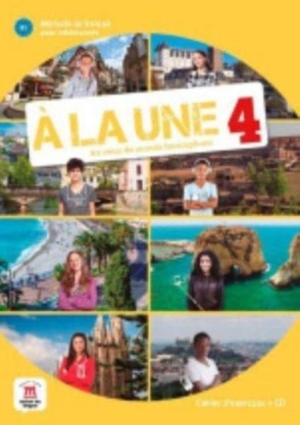 Produktbild: A la une 4 - Cahier d'exercices + audio MP3. B1