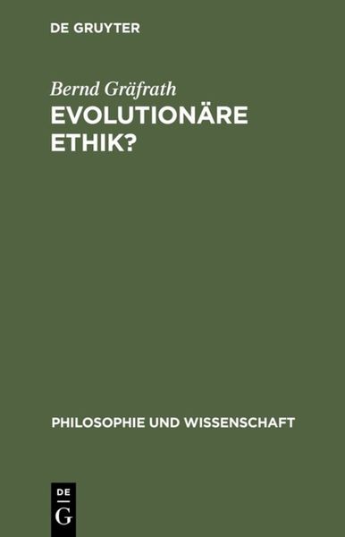 Produktbild: Evolution&auml;re Ethik?