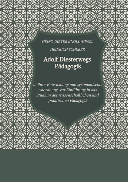 Produktbild: Adolf Diesterwegs P&auml;dagogik