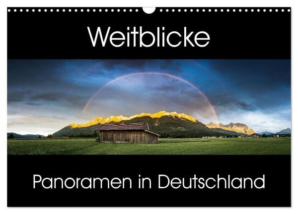 Weitblicke - Panoramen (Wandkalender 2026 DIN A3 quer), CALVENDO Monatskalender