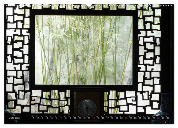 Produktbild: Im chinesischen Garten (Wandkalender 2026 DIN A2 quer), CALVENDO Monatskalender