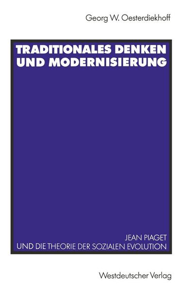 Produktbild: Traditionales Denken und Modernisierung