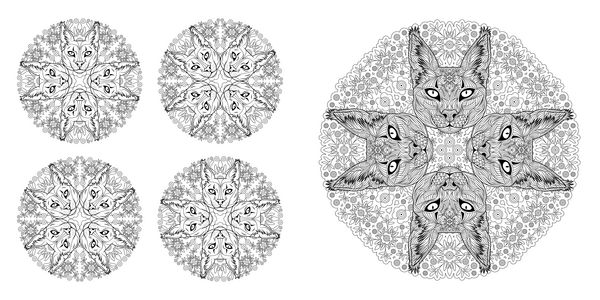 Produktbild: Tier-Mandalas