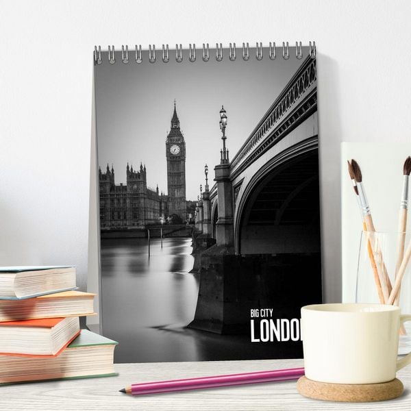 Produktbild: Big City London (Tischkalender 2026 DIN A5 hoch), CALVENDO Monatskalender