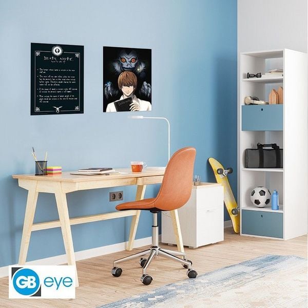 Produktbild: DEATH NOTE - Set 2 Chibi Posters - Light & Death Note (52x38) x4