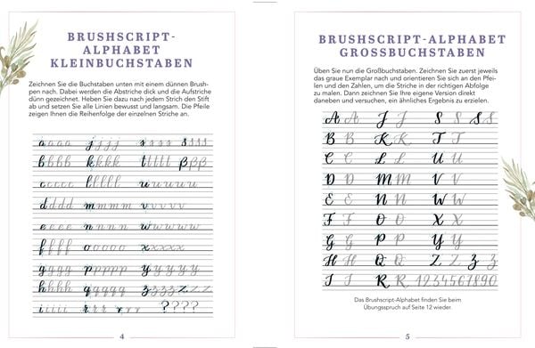 Produktbild: Design Paper A6 Lovely You. Mit Handlettering-Grundkurs