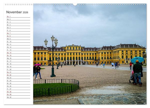 Produktbild: Zw&ouml;lf mal Europa (Wandkalender 2026 DIN A2 quer), CALVENDO Monatskalender