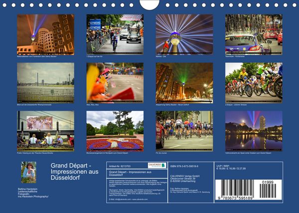 Produktbild: Grand D&eacute;part - Impressionen aus D&uuml;sseldorf (Wandkalender 2022 DIN A4 quer)