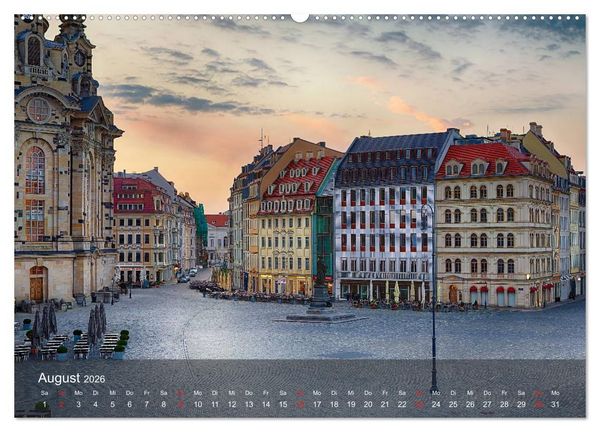 Produktbild: Dresden Bilder 2026 (hochwertiger Premium Wandkalender 2026 DIN A2 quer), Kunstdruck in Hochglanz