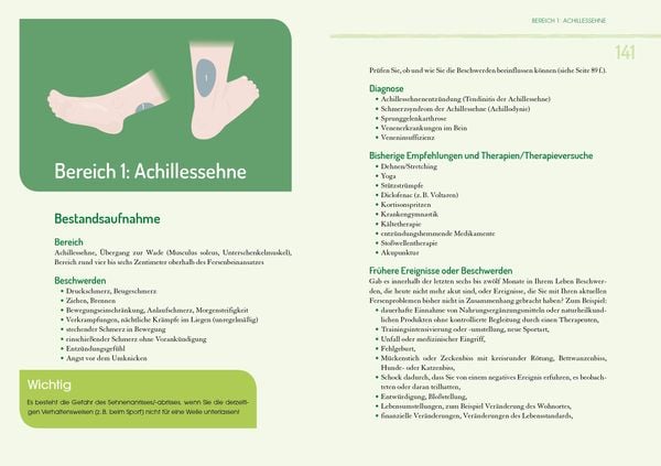 Produktbild: Das Buch f&uuml;r die Ferse