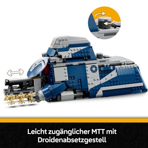 Produktbild: LEGO Star Wars 75435 The Clone Wars MTT der Separatisten in der Schlacht von Felucia