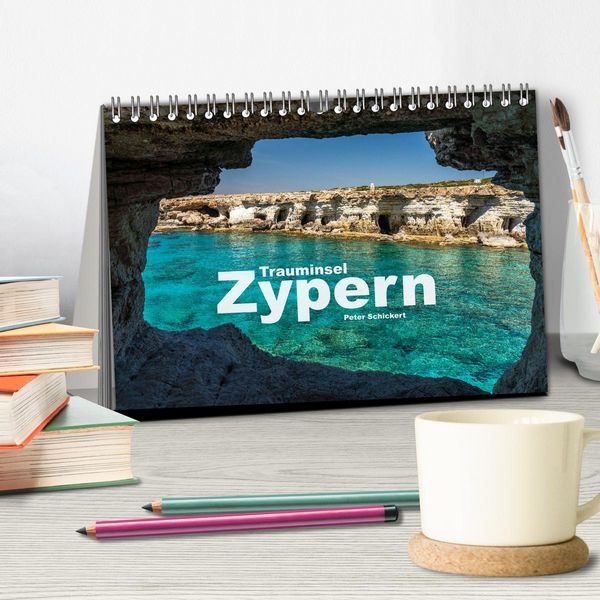 Produktbild: Trauminsel Zypern (Tischkalender 2026 DIN A5 quer), CALVENDO Monatskalender