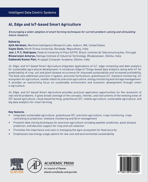 Produktbild: AI, Edge and IoT-based Smart Agriculture