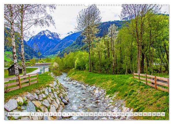 Produktbild: Sch&ouml;ne Gr&uuml;&szlig;e aus Uttendorf (hochwertiger Premium Wandkalender 2026 DIN A2 quer), Kunstdruck in Hochglanz