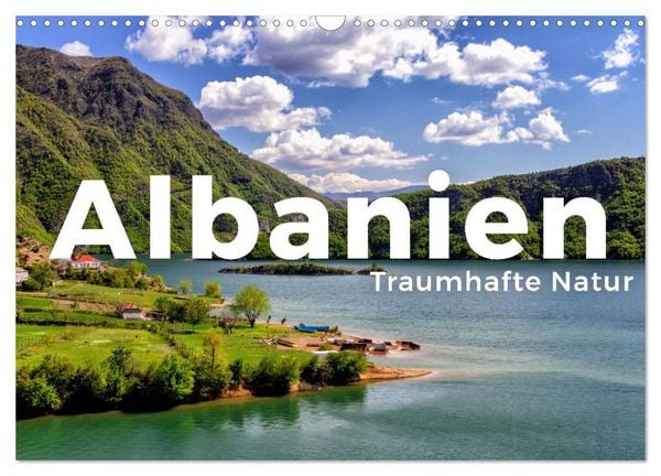 Albanien - Traumhafte Natur (Wandkalender 2026 DIN A3 quer), CALVENDO Monatskalender