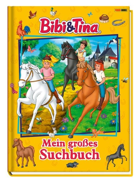 Bibi & Tina: Mein großes Suchbuch, Gebundene Ausgabe von Panini, Panini, 978-3-8332-4715-6