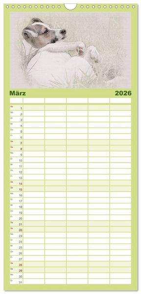 Produktbild: Familienplaner 2026 - Bodeguero Andaluz 2026 mit 5 Spalten (Wandkalender, 21 x 45 cm) CALVENDO