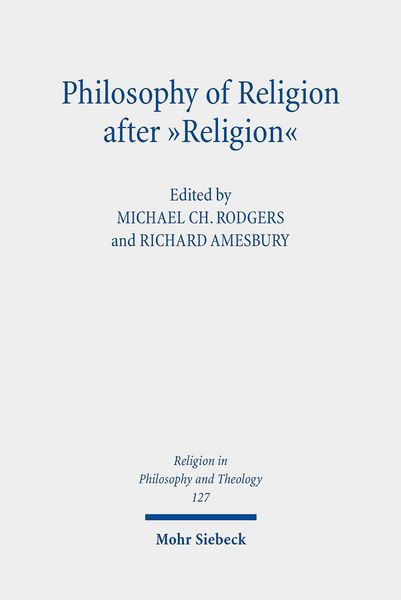 Produktbild: Philosophy of Religion after 'Religion'