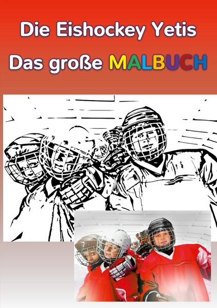 Produktbild: Die Eishockey Yetis - Das gro&szlig;e Malbuch
