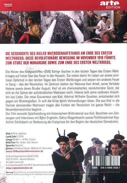 Produktbild: 1918 Aufstand der Matrosen