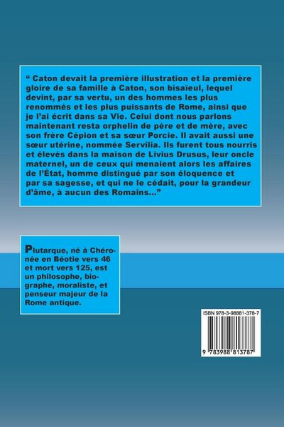 Produktbild: Vie de Caton le Jeune