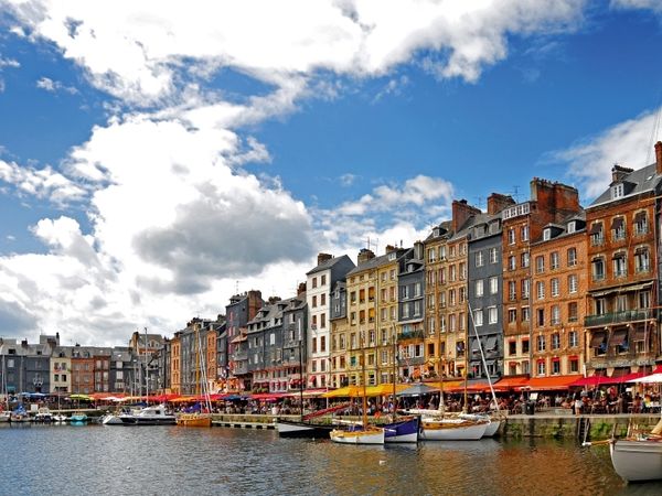 Produktbild: CALVENDO Puzzle Honfleur, Normandie | 1000 Teile Lege-Gr&ouml;&szlig;e 64x48cm Foto-Puzzle f&uuml;r gl&uuml;ckliche Stunden