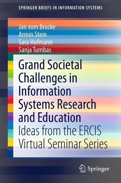 Produktbild: Grand Societal Challenges in Information Systems Research and Education