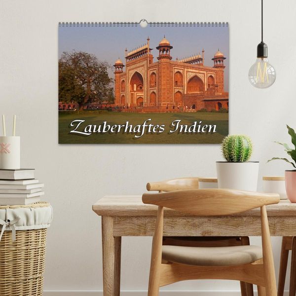 Produktbild: Zauberhaftes Indien (Wandkalender 2026 DIN A3 quer), CALVENDO Monatskalender