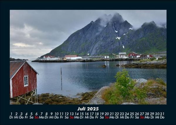 Produktbild: Landschaftskalender 2025 Fotokalender DIN A5