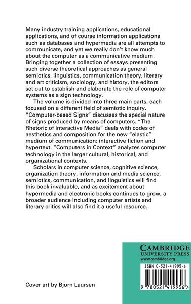 Produktbild: The Computer as Medium