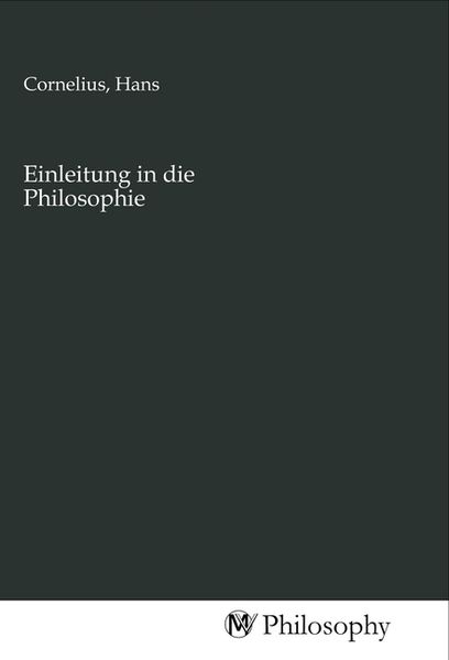 Produktbild: Einleitung in die Philosophie