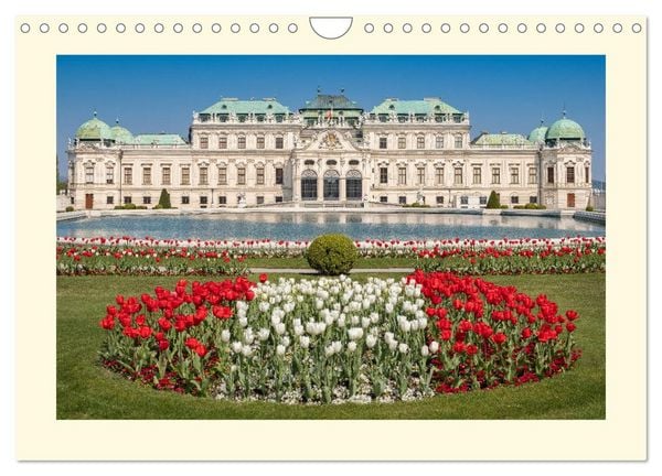 Produktbild: An der sch&ouml;nen blauen Donau - Ein Spaziergang in Wien (Wandkalender 2026 DIN A4 quer), CALVENDO Monatskalender