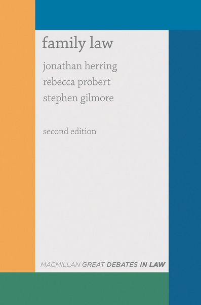 Produktbild: Great Debates in Family Law