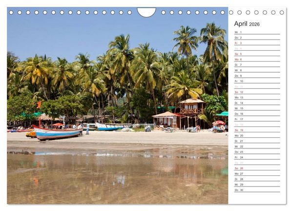 Produktbild: Farbenfrohes aus Indien (Wandkalender 2026 DIN A4 quer), CALVENDO Monatskalender