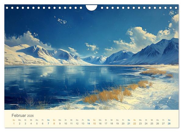 Produktbild: Impressionistische Naturlandschaften (Wandkalender 2026 DIN A4 quer), CALVENDO Monatskalender