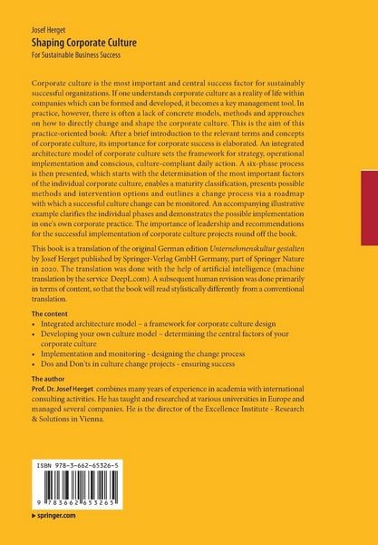 Produktbild: Shaping Corporate Culture