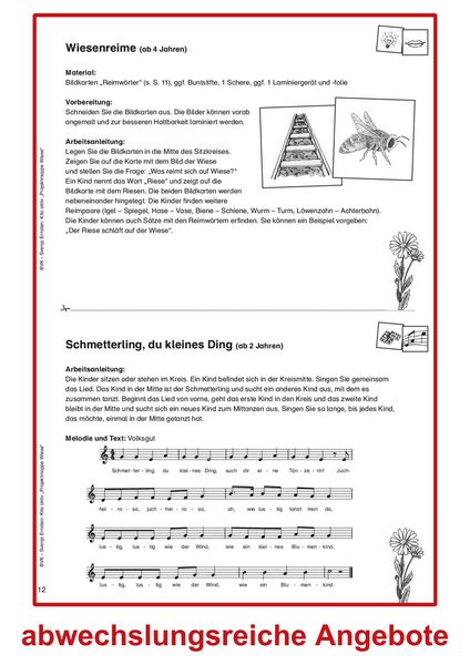 Produktbild: Kita aktiv Projektmappe Wiese