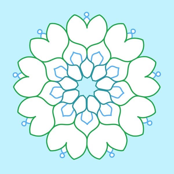 Produktbild: Mein erstes Mandala-Malbuch Fr&uuml;hling